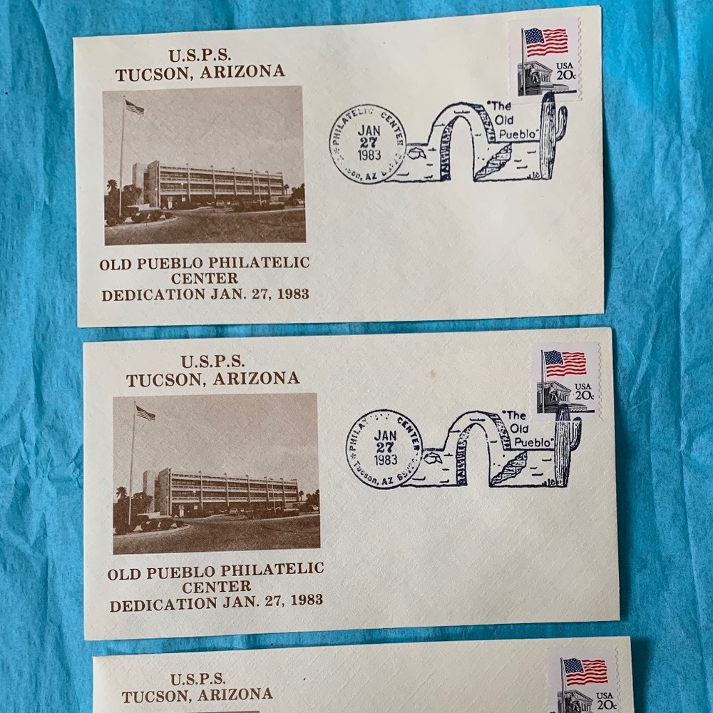 Tucson AZ Philatelic Envelopes